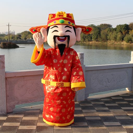 God of Prosperity Mascot CNY Character For Hire Event KL Kuala Lumpur Malaysia 1