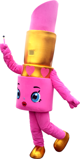 Mascot mô hình túi mỹ phẩm 4 mascot mo hinh tui my pham Zaih