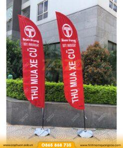 Cờ phướn quảng cáo tại Hà Nội