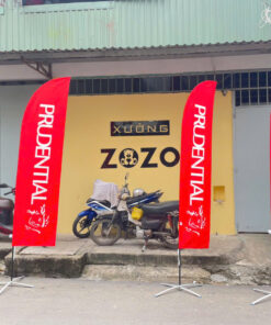 Xưởng in may cờ cánh buồm giá rẻ