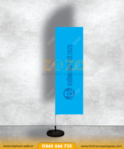 Cờ Phướn Chữ Nhật Trang Trí Sự Kiện