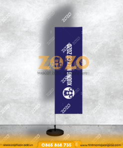 Cờ Phướn In Logo Công Ty 7 Cờ Phướn Chữ Nhật Trang Trí Sự Kiện