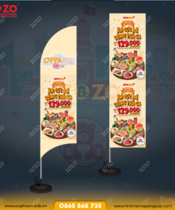 Cờ phướn cho nhà hàng, quán ăn 5 Cờ phướn cho nhà hàng, quán ăn
