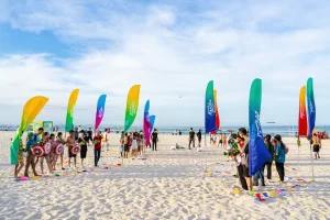 Cờ phướn bãi biển giá xưởng