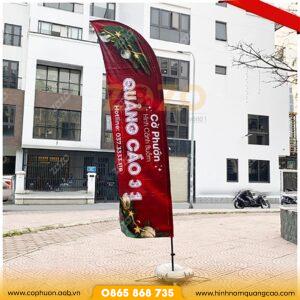 Xưởng in may cờ cánh buồm giá rẻ