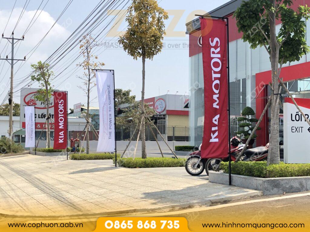 Cờ phướn Showroom ô tô