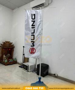 Cờ phướn quảng cáo giá rẻ 6 Cờ phướn Showroom ô tô