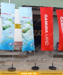 Cờ Phướn Chữ Nhật Treo Sự Kiện