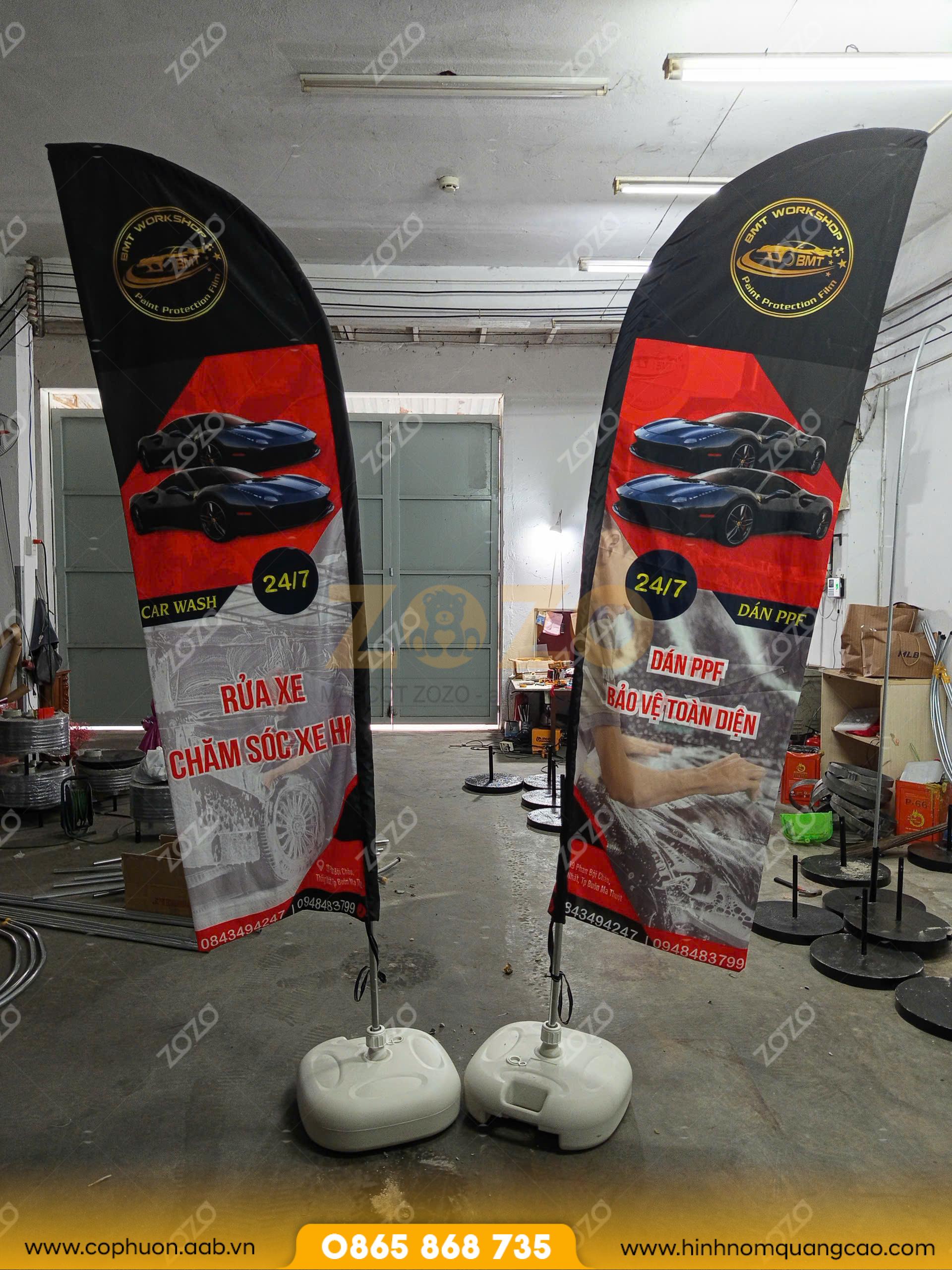 Sản xuất cờ cánh buồm theo yêu cầu 1 Sản xuất cờ cánh buồm theo yêu cầu