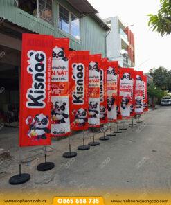 Cờ Phướn Chữ Nhật Trang Trí Cửa Hàng