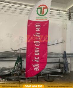 Cờ phướn quảng cáo in theo yêu cầu 8 May cờ phướn quảng cáo đẹp