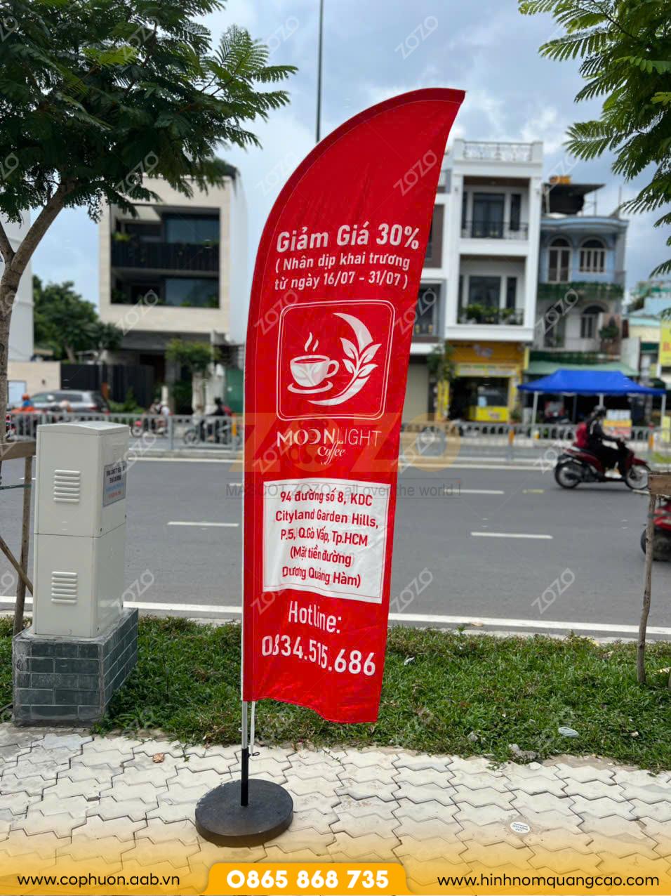 May cờ phướn quảng cáo đẹp