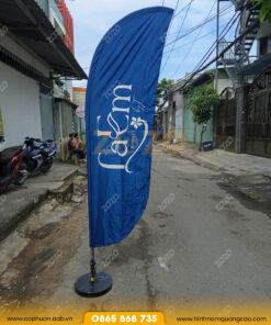 Xưởng may cờ cánh buồm giá rẻ 7 May cờ phướn quảng cáo đẹp