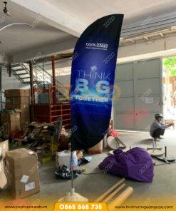 Cờ phướn giá rẻ chất lượng cao 8 May cờ phướn quảng cáo đẹp