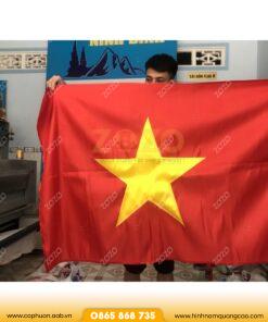 Bán sỉ cờ tổ quốc may sẵn