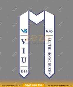 Sash tốt nghiệp trung tâm in theo yêu cầu