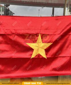 Cờ tổ quốc may theo yêu cầu thiết kế đẹp