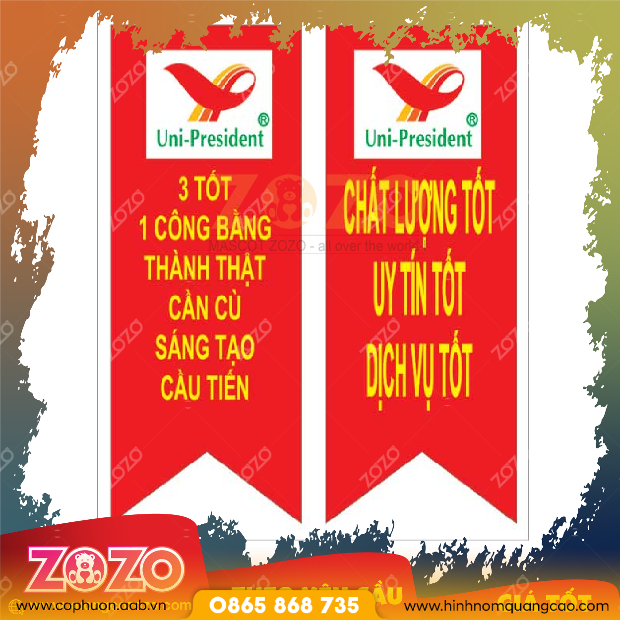 Cờ đuôi nheo HCM in theo yêu cầu 1 CO DUOI NHEO 08