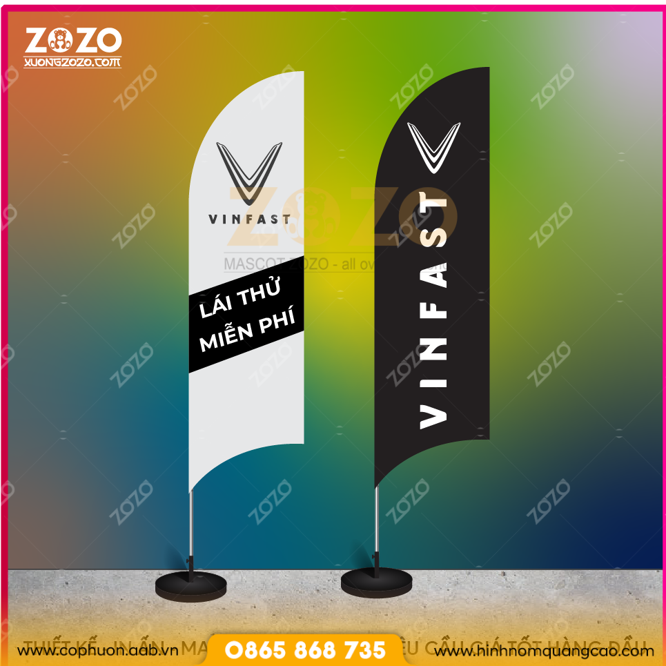 Đặt may cờ phướn thiết kế theo yêu cầu