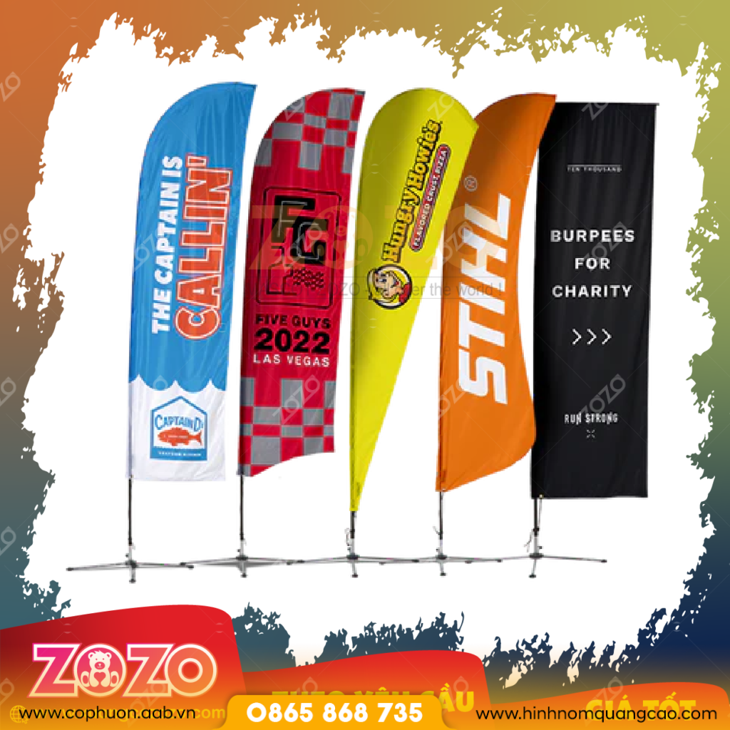 In cờ sự kiện ít vẫn nhận | Sản xuất cờ trực tiếp giá gốc 1 Co phuon quang cao 05