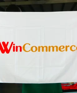 Cờ doanh nghiệp in Logo chất lượng cao