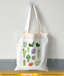 Túi vải không dệt in logo thương hiệu in ấn sắc nét