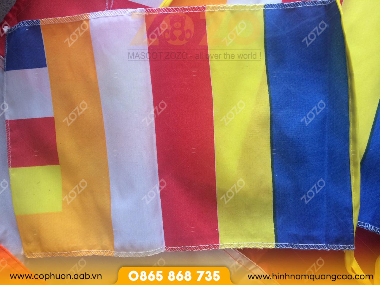 Cờ phật giáo giá rẻ chất lượng cao 3 Cờ phật giáo giá rẻ chất lượng cao