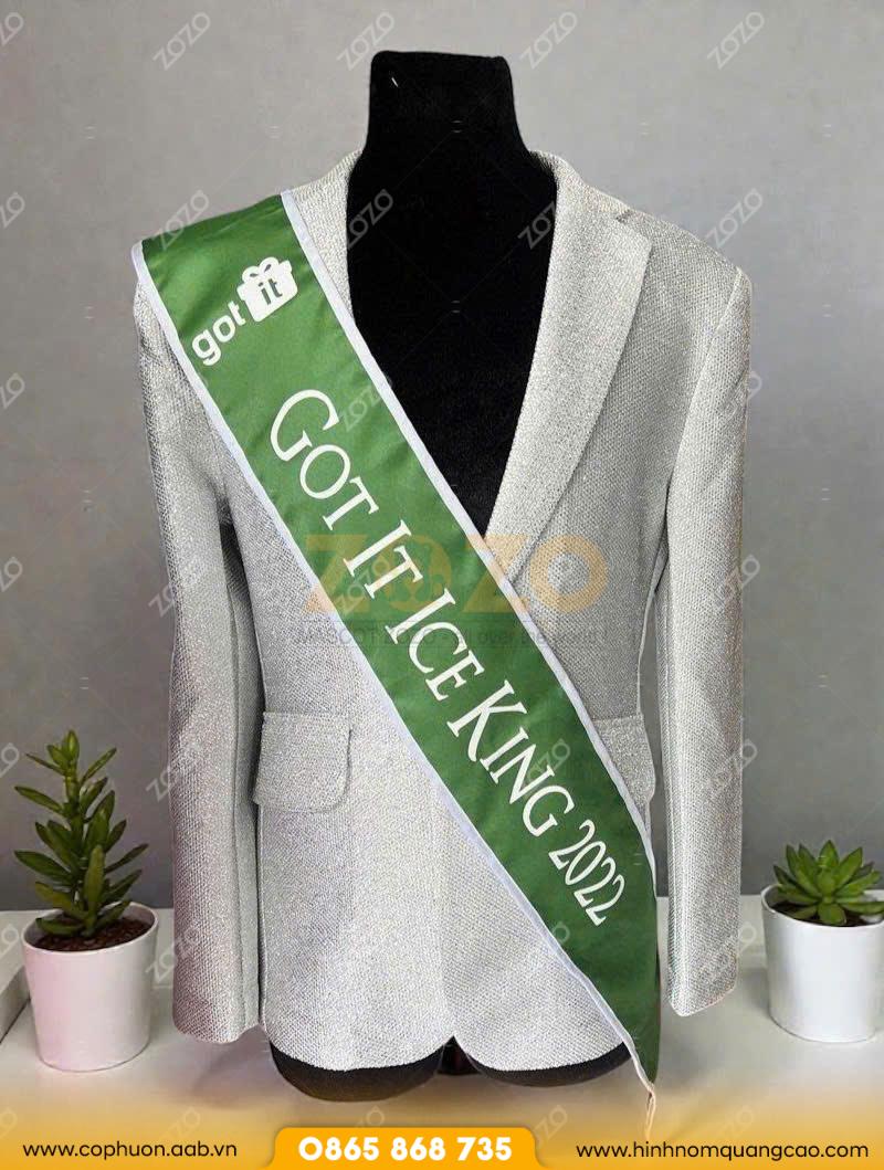 Băng đeo chéo sự kiện ra mắt sản phẩm in theo yêu cầu 4 Băng đeo chéo sự kiện ra mắt sản phẩm in theo yêu cầu