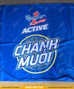 Cờ vải In Logo bền đẹp