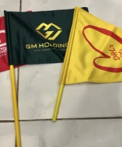 Cờ cầm tay In Logo công ty giá rẻ