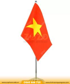 Cờ để bàn 1 lá may sẵn 7 Cờ để bàn 1 lá may sẵn