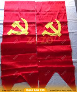 Cờ đuôi nheo may theo yêu cầu in ấn sắc nét 4 Cờ đuôi nheo may theo yêu cầu in ấn sắc nét