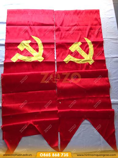 Cờ đuôi nheo may theo yêu cầu in ấn sắc nét 2 Cờ đuôi nheo may theo yêu cầu in ấn sắc nét