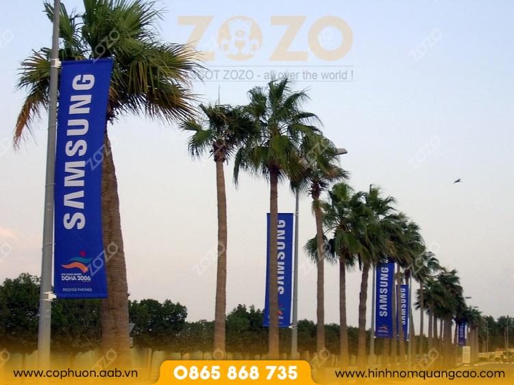 Cờ phướn HCM may sẵn giá rẻ