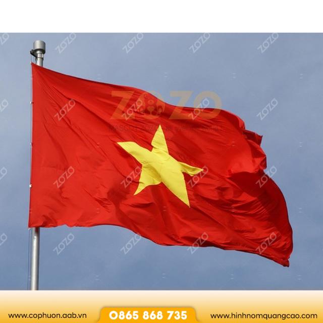 Cung cấp sỉ cờ Việt Nam số lượng lớn 4 Đặt mua cờ tổ quốc theo yêu cầu in ấn chuyên nghiệp