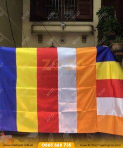 Cờ phật giáo may sẵn giá rẻ