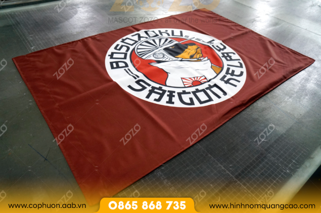 Cờ công ty TeamBuilding in ấn đẹp mắt 3 Cờ công ty TeamBuilding in ấn đẹp mắt