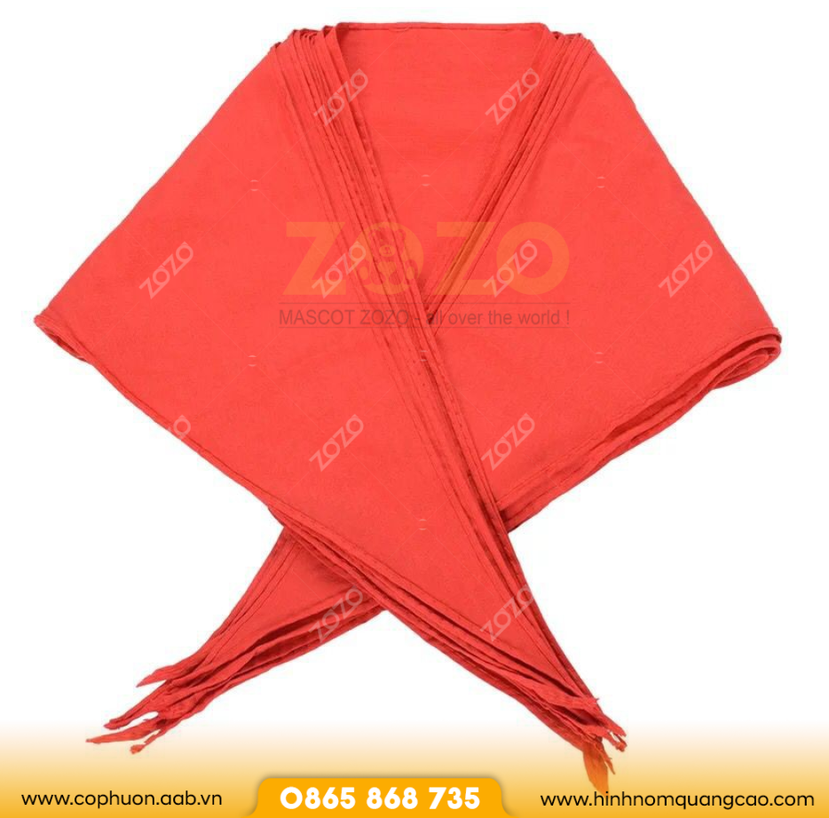 Khăn quàng học sinh bỏ sỉ số lượng lớn 4 Khăn quàng học sinh giá sỉ may sẵn