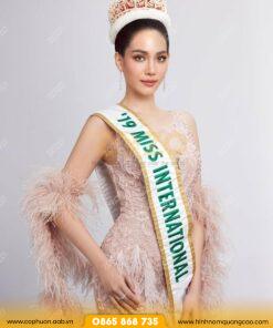 Sash Hoa Hậu May In theo yêu cầu chất lượng cao