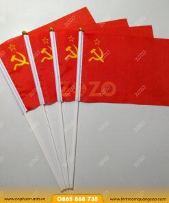Cờ cầm tay các nước may sẵn