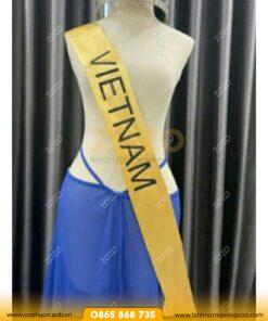 Sash Hoa Hậu In Theo Yêu Cầu thiết kế tinh tế 5 Sash Hoa Hậu In Theo Yêu Cầu thiết kế tinh tế