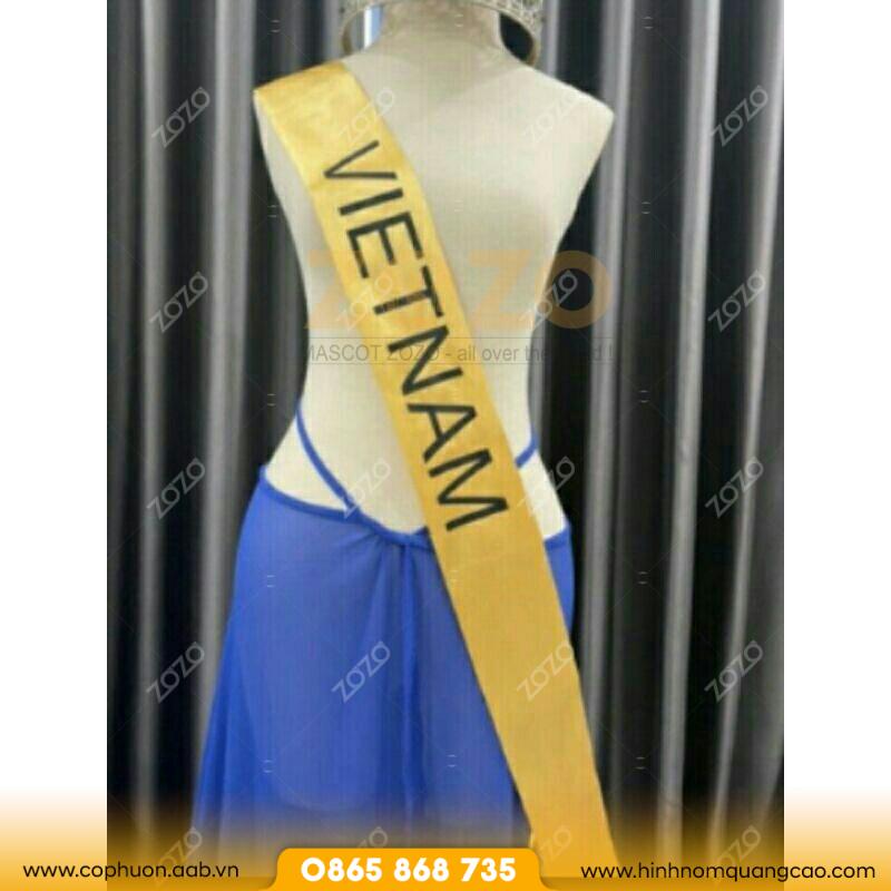 Sash Hoa Hậu In Theo Yêu Cầu thiết kế tinh tế 3 Sash Hoa Hậu In Theo Yêu Cầu thiết kế tinh tế