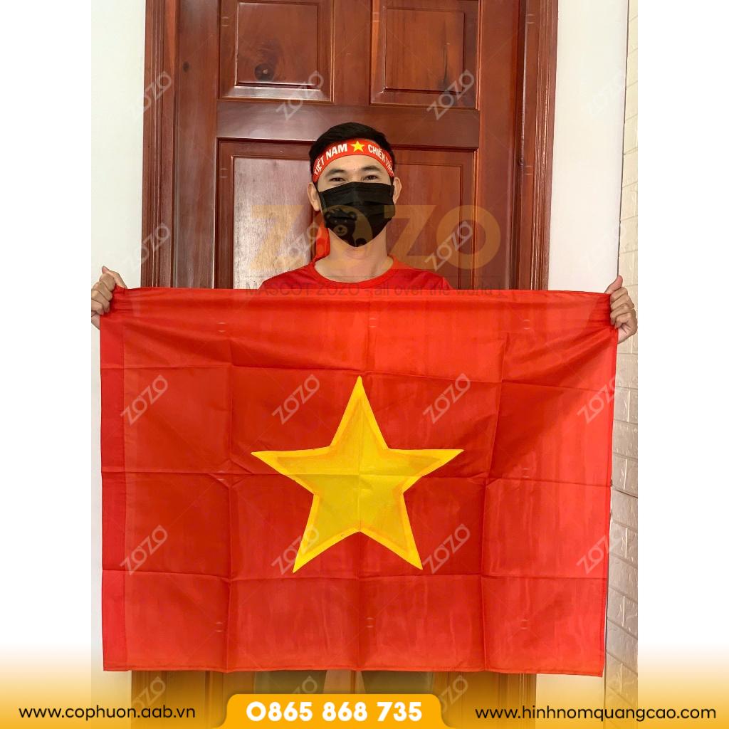 Cờ sao vàng giá rẻ may sẵn 2 Đặt mua cờ tổ quốc theo yêu cầu in ấn chuyên nghiệp