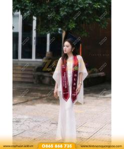 Sash tốt nghiệp trung tâm in theo yêu cầu