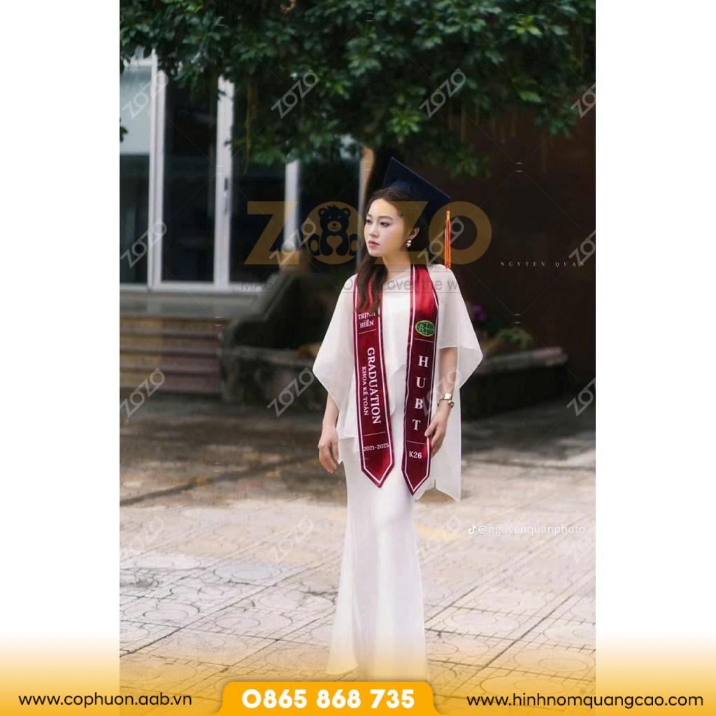 Sash tốt nghiệp trung tâm in theo yêu cầu 2 Sash tốt nghiệp trung tâm in theo yêu cầu