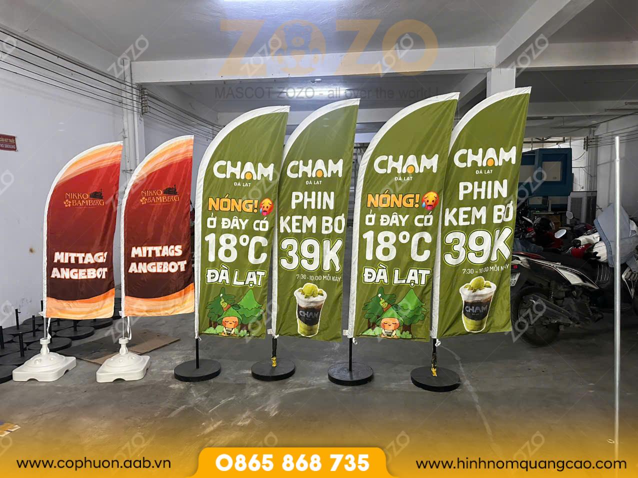 Cờ phướn quảng cáo tại Hà Nội 1 Cờ phướn