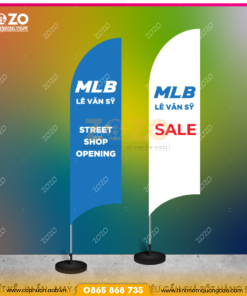 Xưởng may cờ phướn cánh buồm Miền Nam 7 Cờ Phướn Cánh Buồm Ngoài Trời – Giải Pháp Quảng Bá Thương Hiệu Hiệu Quả Do Xưởng ZoZo Sản Xuất