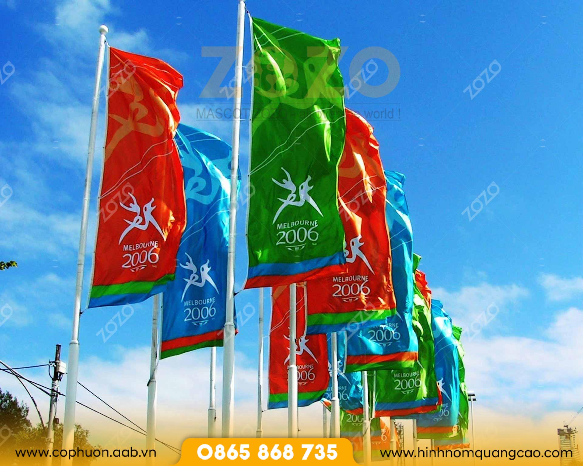 Xưởng In Cờ Vải Theo Yêu Cầu Giá Tận Xưởng