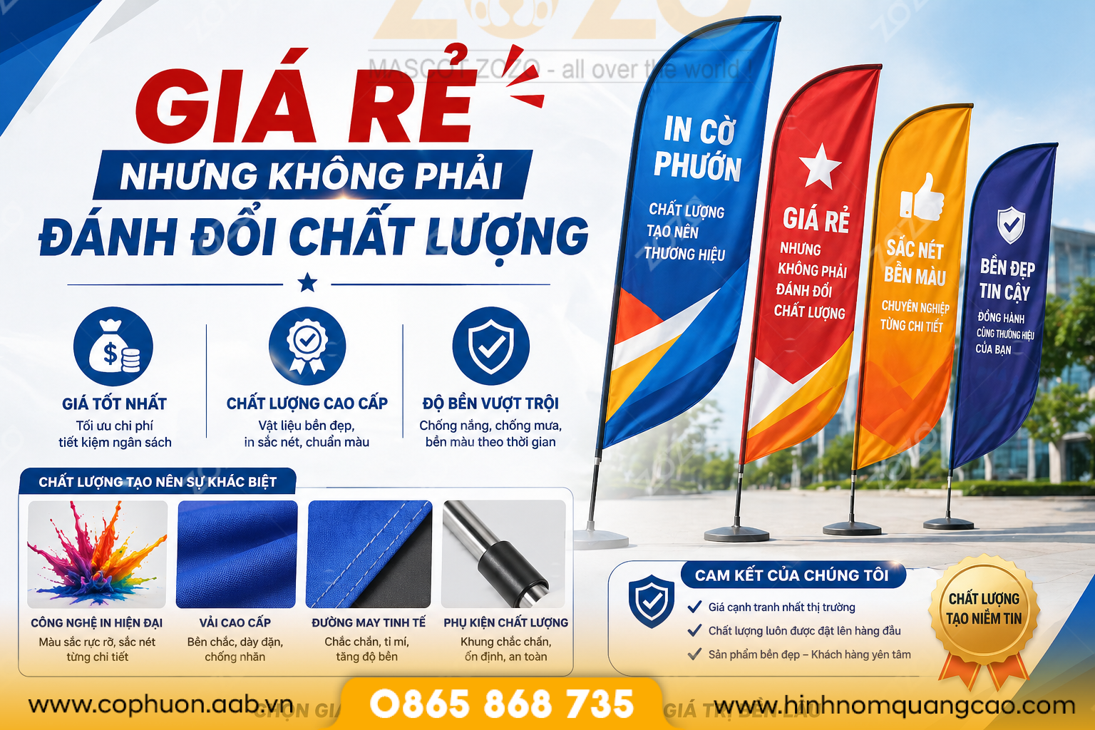 Giá rẻ nhưng không phải đánh đổi chất lượng.