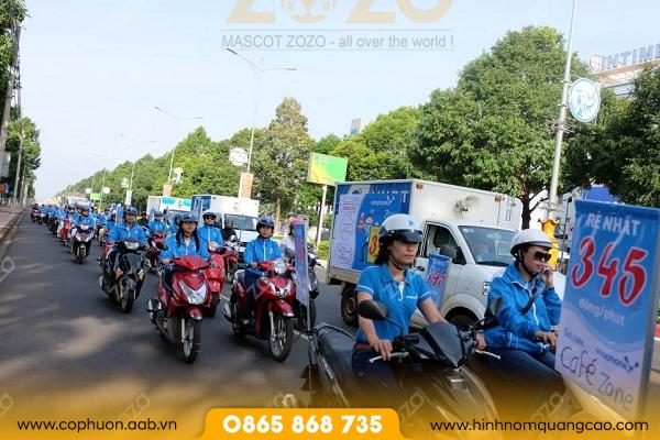 Cờ phướn Roadshow kích thước bao nhiêu 4 Xưởng may Cờ phướn Roadshow